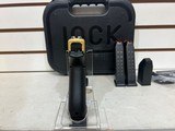new Glock 45 Gold Slide 9mm ACG-57035 new in hard plastic case - 5 of 10