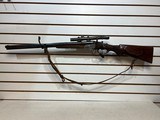 Used Krieghoff Drilling20 gauge 25-3523 1/2" bblall weather scope leather strap good condition