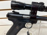 Lightly Used Ruger MKII 22LR 7" bbl Nikon scope with Lens covers good condition - 6 of 19