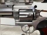 Used Ruger GP100 357 magnum 6" bbl stainless with two tone rubber grips good condition - 17 of 17