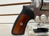 Used Ruger GP100 357 magnum 6" bbl stainless with two tone rubber grips good condition - 4 of 17