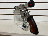 Used Ruger GP100 357 magnum 6" bbl stainless with two tone rubber grips good condition - 12 of 17
