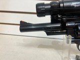 Lightly used Smith & Wesson Model 25 6" bbl 6 shot cylinder tasco propoint scope black with black grips good condition - 14 of 21