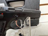 new CZ 75 AccuShadow 2 Custom Blk 9MM 2X18rd new in hard plastic case - 9 of 17