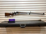 Lightly Used AXTELL Sharps Model 1877 45 2 1/10 with Peepsights and case plus rod and case very good condition Reduced again - 12 of 25