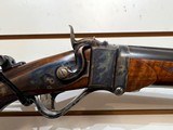 Lightly Used AXTELL Sharps Model 1877 45 2 1/10 with Peepsights and case plus rod and case very good condition Reduced again - 2 of 25