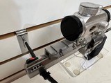 Used Taurus Tracker 357 6 1/2" bbl RD30 reddot scope black rubber grips stainless very good condition - 3 of 10