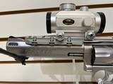 Used Taurus Tracker 357 6 1/2" bbl RD30 reddot scope black rubber grips stainless very good condition - 10 of 10