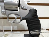 Used Taurus Tracker 357 6 1/2" bbl RD30 reddot scope black rubber grips stainless very good condition - 8 of 10