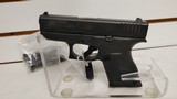 Used Glock 43 9mm 3 1/4" bbl 2 6 round mags no box no manuals - 1 of 17