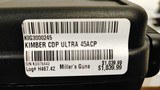 new Kimber Ultra CDP Satin Silver/Charcoal Gray 45ACP 3-inch 7Rd KIM3000245 - 19 of 19