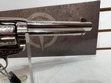 New Taylor 1873 Outlaw Legacy Nickel Engraved 5.5" .357MAG - 2 of 14