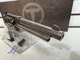 New Taylor 1873 Outlaw Legacy Nickel Engraved 5.5" .357MAG - 8 of 14