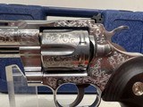 New Colt Python Davidsons Special Engraved 4.25 Inch 357Mag - 2 of 15