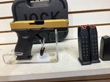 new Glock Gen 5 19 Gold Slide 9mm ACG-57031 new in box - 16 of 21