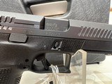 used CZ P-10 Compact 9mm 4.0 Blk FS RMC 15rd original hard plastic case 2 mags cleaning brush good condition - 13 of 16