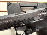 used CZ P-10 Compact 9mm 4.0 Blk FS RMC 15rd original hard plastic case 2 mags cleaning brush good condition - 4 of 16