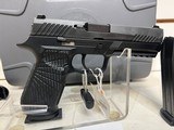 used P320 Full9MMBlk CS 320F9Bwilson combat frame 2 mags original box good condition original frame included - 2 of 17