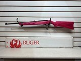 used Ruger10/22Pink stock 18" bbl very good condition - 1 of 22