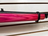 used Ruger10/22Pink stock 18" bbl very good condition - 18 of 22