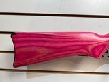 used Ruger10/22Pink stock 18" bbl very good condition - 22 of 22
