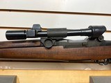 Used Springfield M1 Garand restored by MILTECH in wooden crate with scope and tools very good condition - 9 of 25