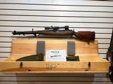 Used Springfield M1 Garand restored by MILTECH in wooden crate with scope and tools very good condition - 1 of 25