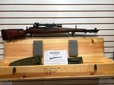 Used Springfield M1 Garand restored by MILTECH in wooden crate with scope and tools very good condition - 5 of 25