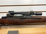 Used Springfield M1 Garand restored by MILTECH in wooden crate with scope and tools very good condition - 22 of 25