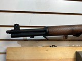 Used Springfield M1 Garand restored by MILTECH in wooden crate with scope and tools very good condition - 18 of 25