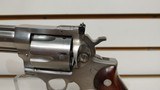 Used Ruger Redhawk 44 mag 7 1/2" bll stainless with brown grips no box no manualsgood condition - 5 of 25