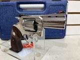 New Colt Python 3" Stainless 357 Magnum Wood Grips Model D - 11 of 13