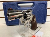 New Colt Python 3" Stainless 357 Magnum Wood Grips Model D - 9 of 13