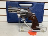 New Colt Python 3" Stainless 357 Magnum Wood Grips Model D - 1 of 13