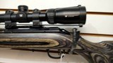 Used Ruger American 22LR 18" threaded barrel Crossfire 3-9x42 scope with covers very good condition - 5 of 20