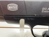 Used Sig Sauer Mauser M2 45 acp
3 1/2" bbl 2 mags no box no manuals good condition - 10 of 14