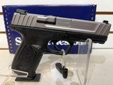 new S+W SD9VE 9MM DAO PST 16RD SS new in box - 4 of 15