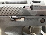 new P320 Cmpct 9MM
Blk CS 320C9B
3 3/4" bbl
2 mags
new in hard plastic case - 13 of 16