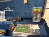 New Blaser F3 Competition Sporting 12/32 in luggage case with hi vis sights balancing weights socks lube 5 chokes new - 21 of 25