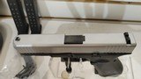 new Glock Gen 5 17 Shimmering Aluminum Slide 9mm ACG-57018 3 mags hard plastic case new - 8 of 20