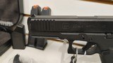 new Glock 22 Gen 5 Front Serrations 40 S&W PA225S203 3 mags hard plastic case new - 8 of 21
