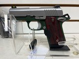 Lightly used Kimber Micro 9Green 9mm 3" bbl Crimson Trace inGrip 5 mags soft case good condition - 3 of 13