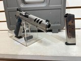 Lightly used S+W 1911PC 45AP 5SS 8R G10 ADJ in original box 2 mag less than 200 rounds fired very good condition - 2 of 17