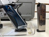 Lightly used S+W 1911PC 45AP 5SS 8R G10 ADJ in original box 2 mag less than 200 rounds fired very good condition - 11 of 17