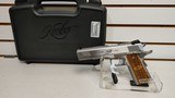 new Kimber Stainless Raptor II 45 ACP 5" bbl hard plastic case new in box - 1 of 24