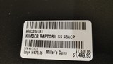 new Kimber Stainless Raptor II 45 ACP 5" bbl hard plastic case new in box - 24 of 24