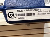 new CLT PYTHON 357 DA REV 6SS 6RD new in hard plastic case - 12 of 12