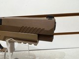 used SIG P320 M-17, 9mm, 4.7?, 17rd, SIGLITE NS, Coyote Tan original box good condition - 16 of 19