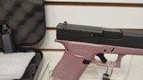 new GLK 43X 9MM 10RD PINK BLK new in hard plastic case - 12 of 18