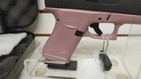 new GLK 43X 9MM 10RD PINK BLK new in hard plastic case - 11 of 18